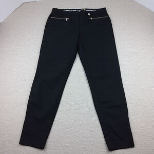 Karl Lagerfeld Pocket‎ Dress Pants/Black/Gold Colored Accents/Size 6